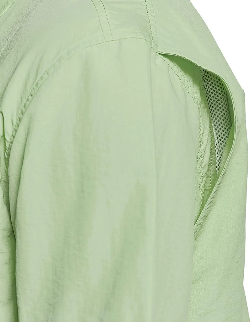 TSLA Men's Performance Fishing Shirt, UPF 50  Breathable Button Down Shirts, Outdoor Recreation Short Sleeve Shirt