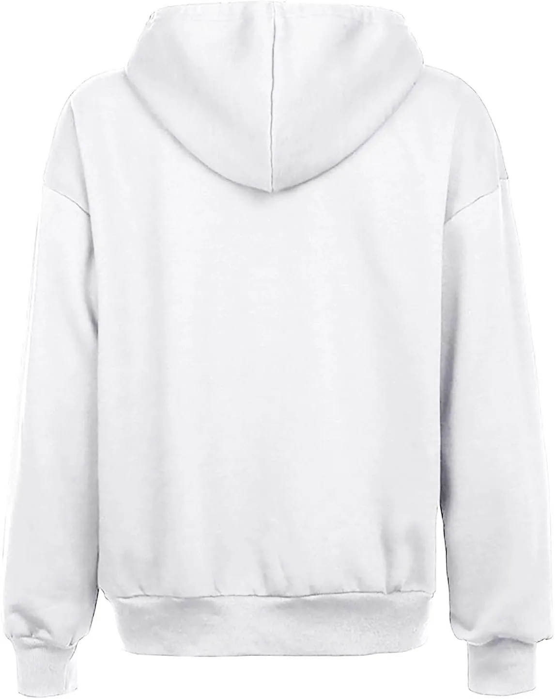TUNUSKAT Womens Zip Up Hoodie Fall Oversized Sweatshirts Teen Girl Y2K Clothes Casual Drawstring Gym Jackets with Pockets