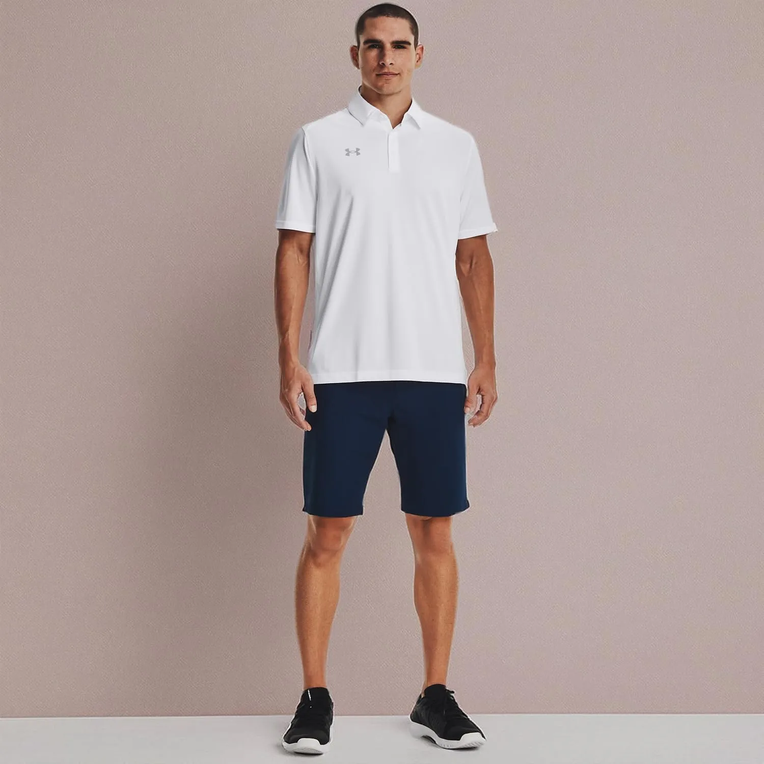 Under Armour Tech Team Mens Short Sleeve Polo Shirt
