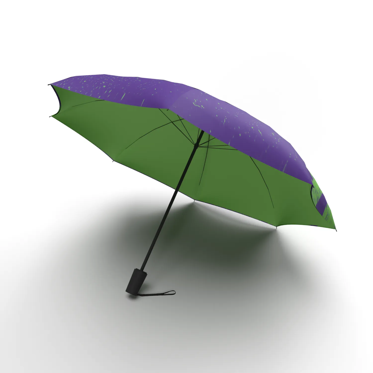 Ups & Downs Umbrella - Green