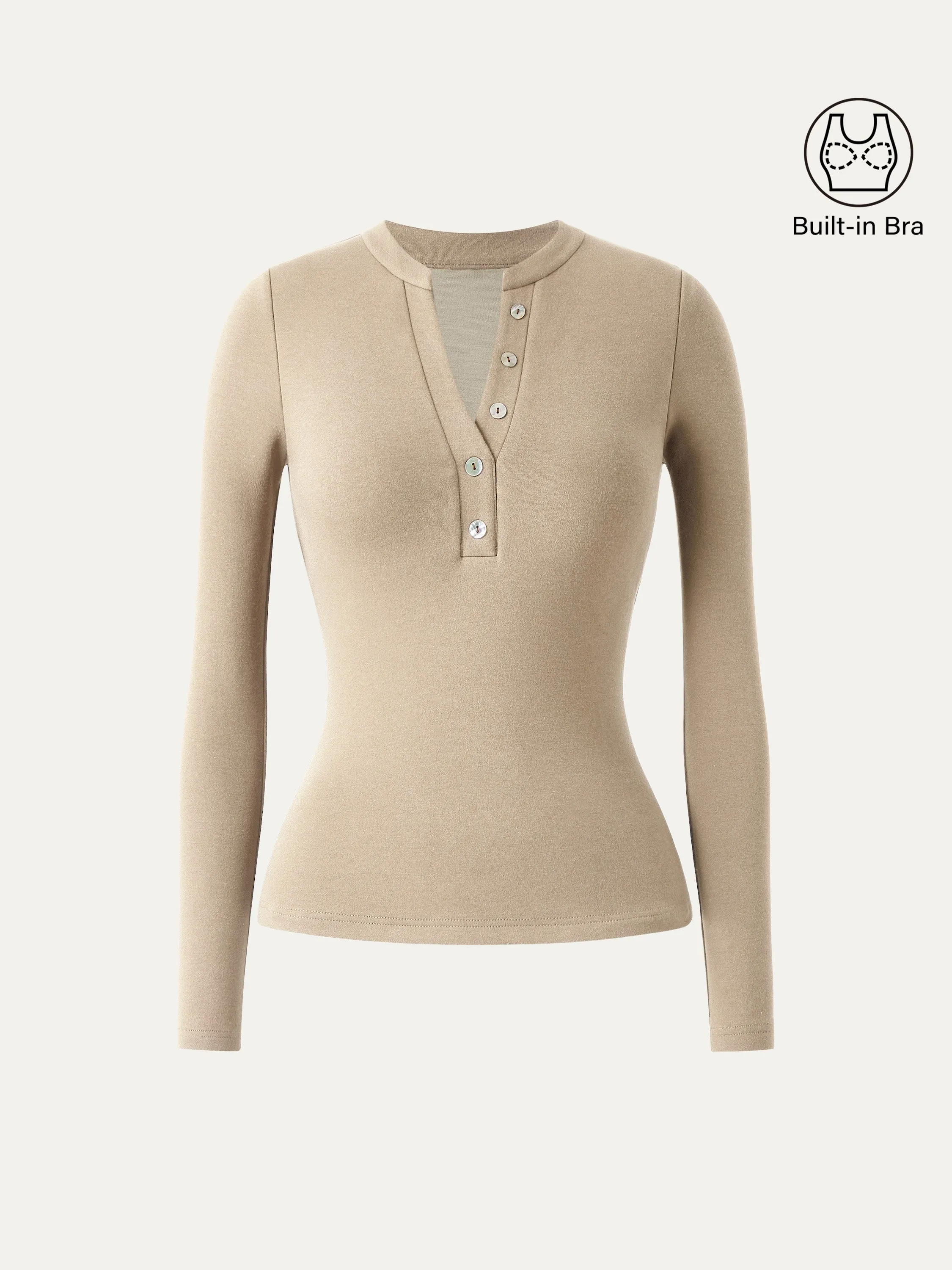 V-Henley Brami Top