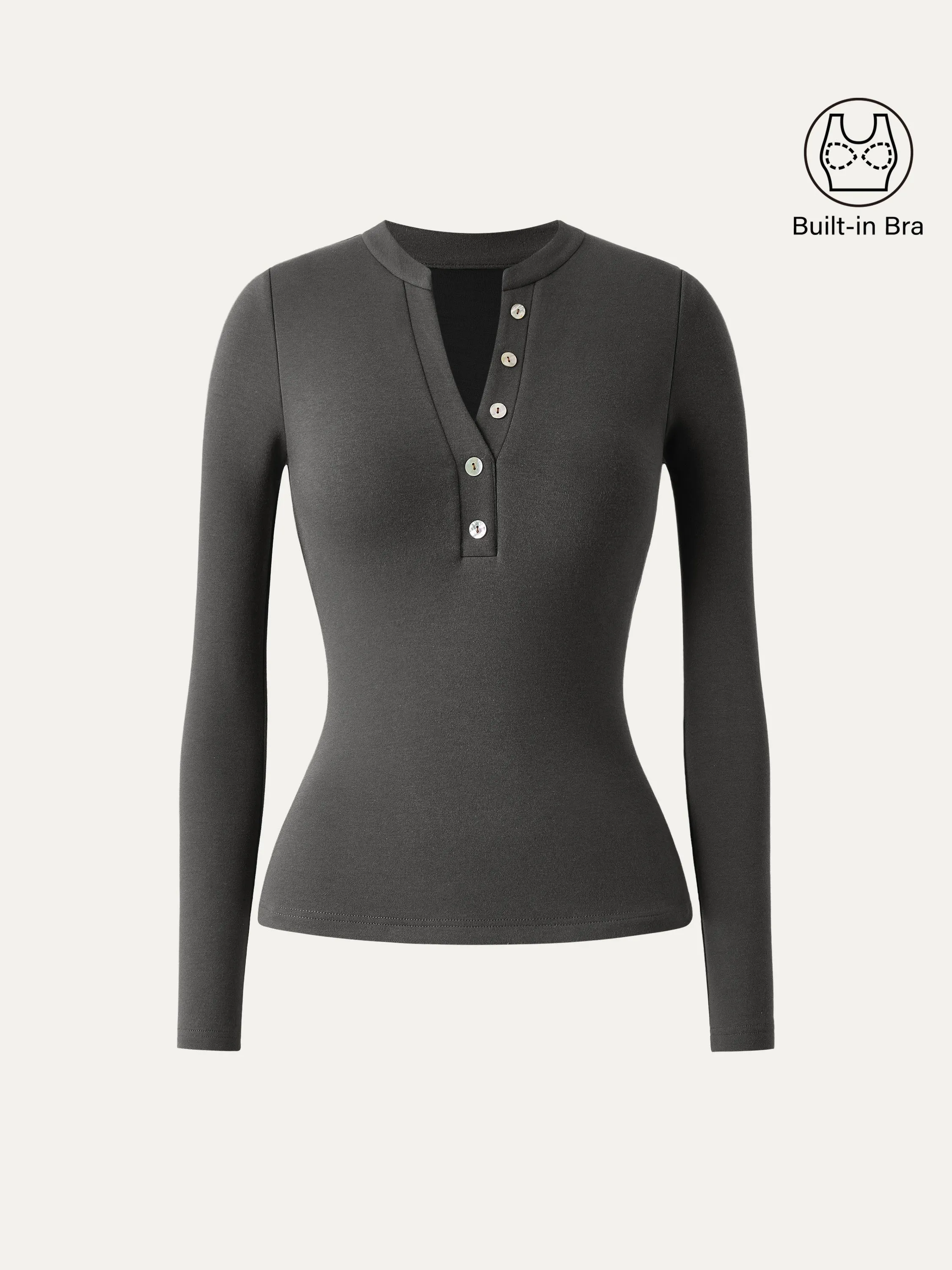 V-Henley Brami Top