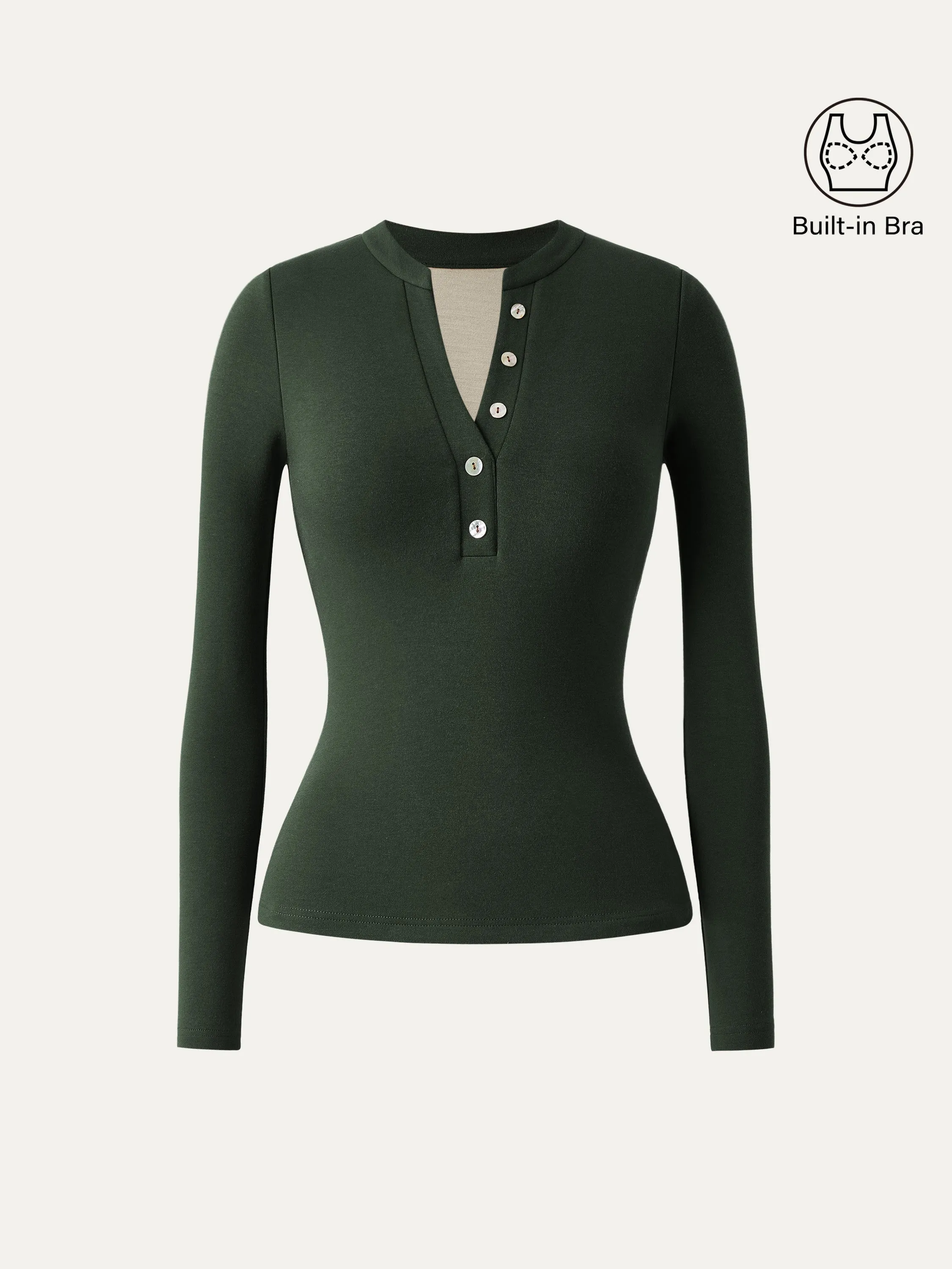 V-Henley Brami Top
