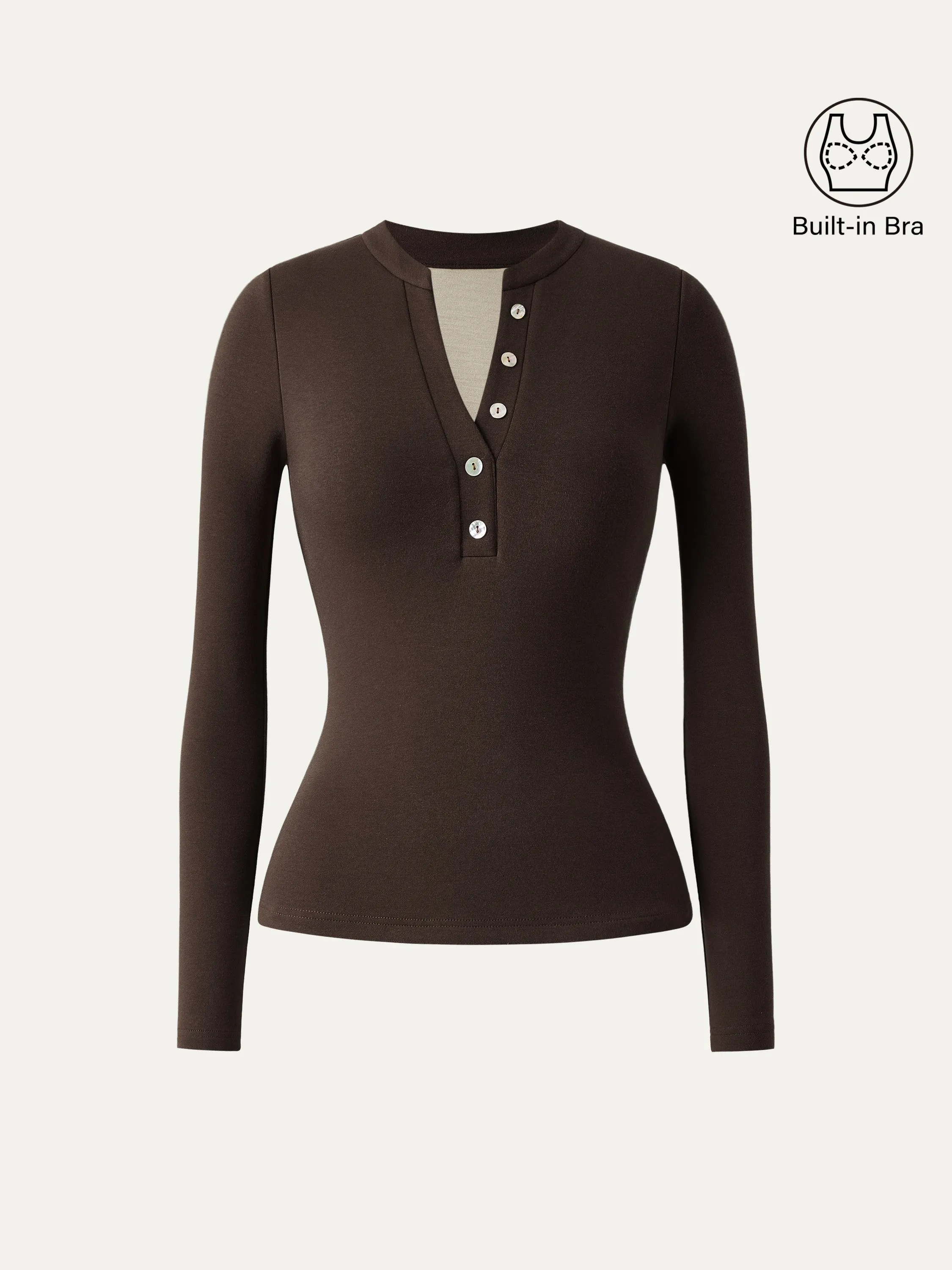 V-Henley Brami Top