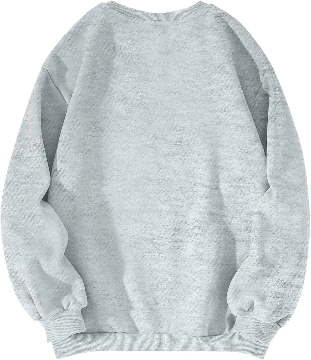 Valentines Sweatshirts for Women Crewneck Comfy Cute Oversized Sweatshirt Baggy Drop Shoulder Cotton Fleece Pullover