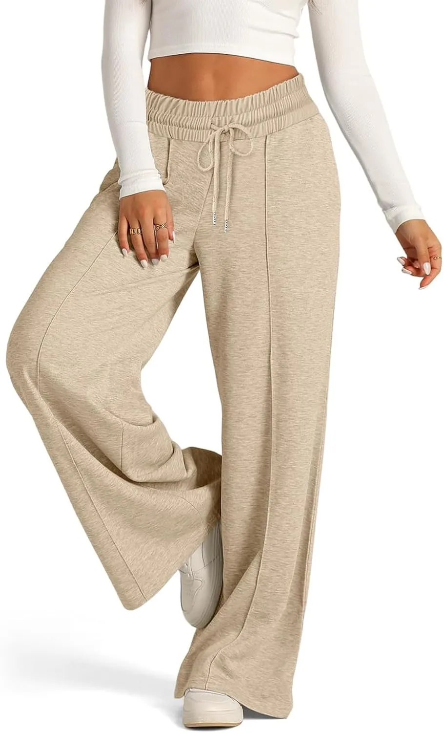 Wide Leg Pants for Women, Pants High Waisted Straight Leg Wide Summer