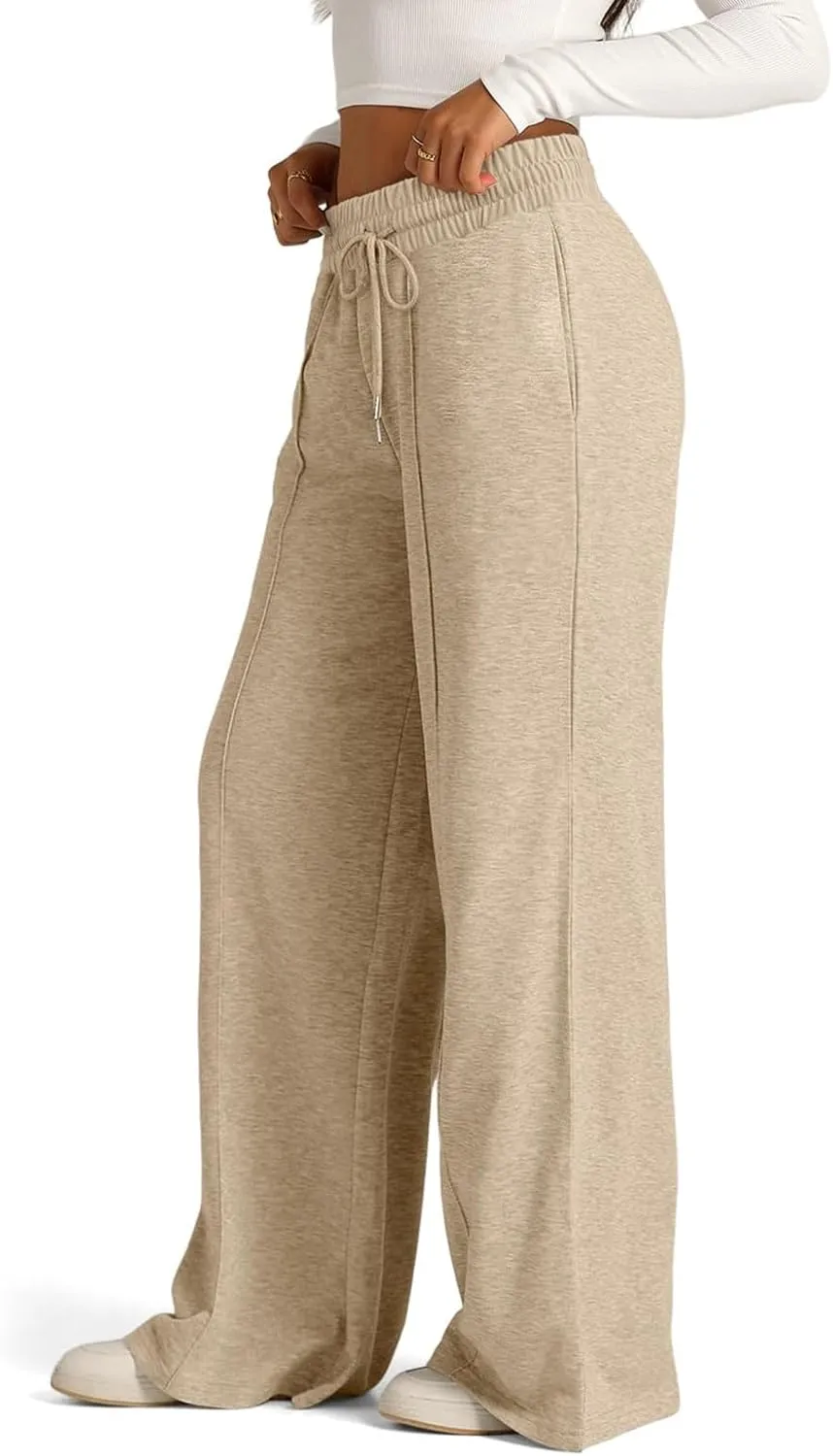 Wide Leg Pants for Women, Pants High Waisted Straight Leg Wide Summer