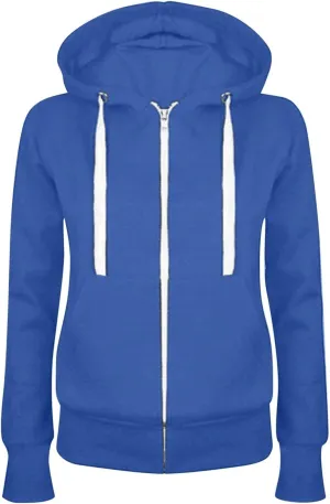 Women Fall Hoodies Long Sleeve Full Zip Up Sweatshirts Jackets Casual Comfy Fall Outfits Winter Clothes 2024