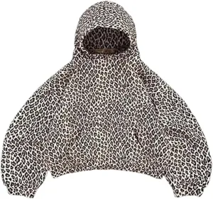 Womens Camo Hoodie Y2k Oversized Leopard Print Hoodie Vintage Long Sleeve Sweatshirts Pullover Jackets Streetwear