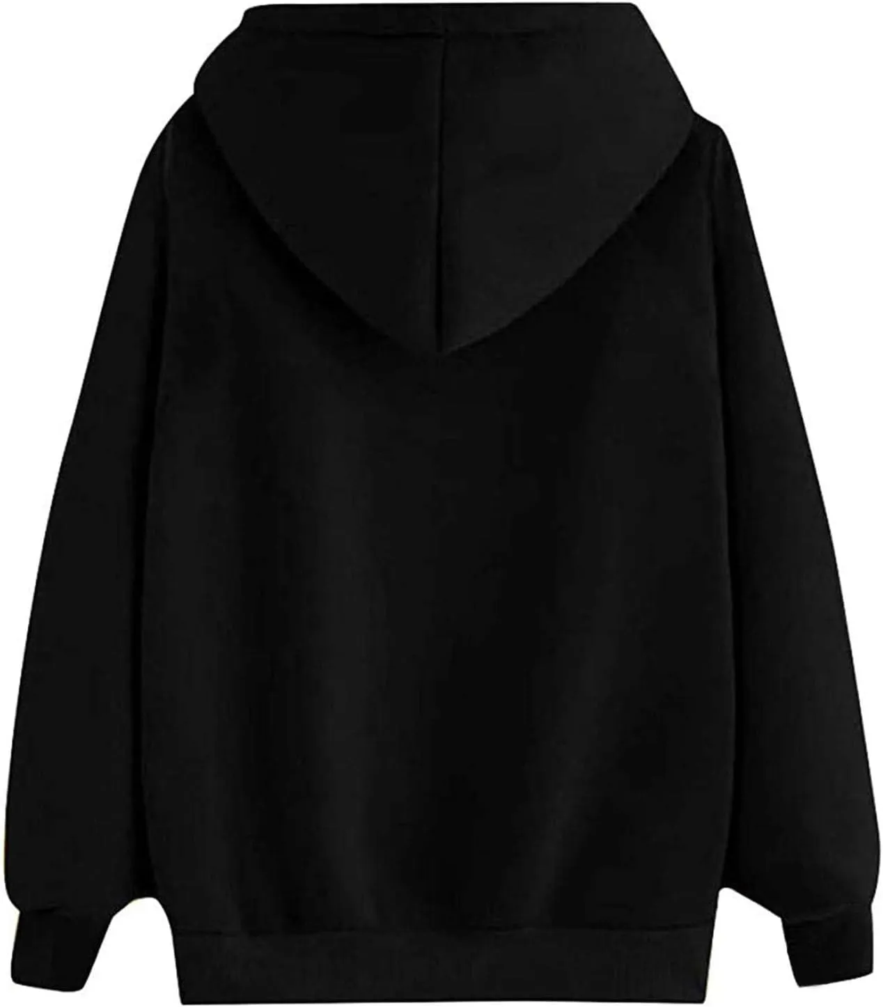 Women's Casual Heart Print Hoodies Lightweight Long Sleeve Pullover Hoodie Sweatshirt Tops with Kangaroo Pocket