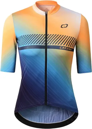 Women's Cycling Jersey Short Sleeve Shirt High Elastic Athletic Training Sports T-Shirt