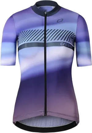 Women's Cycling Jersey Short Sleeve Shirt High Elastic Athletic Training Sports T-Shirt