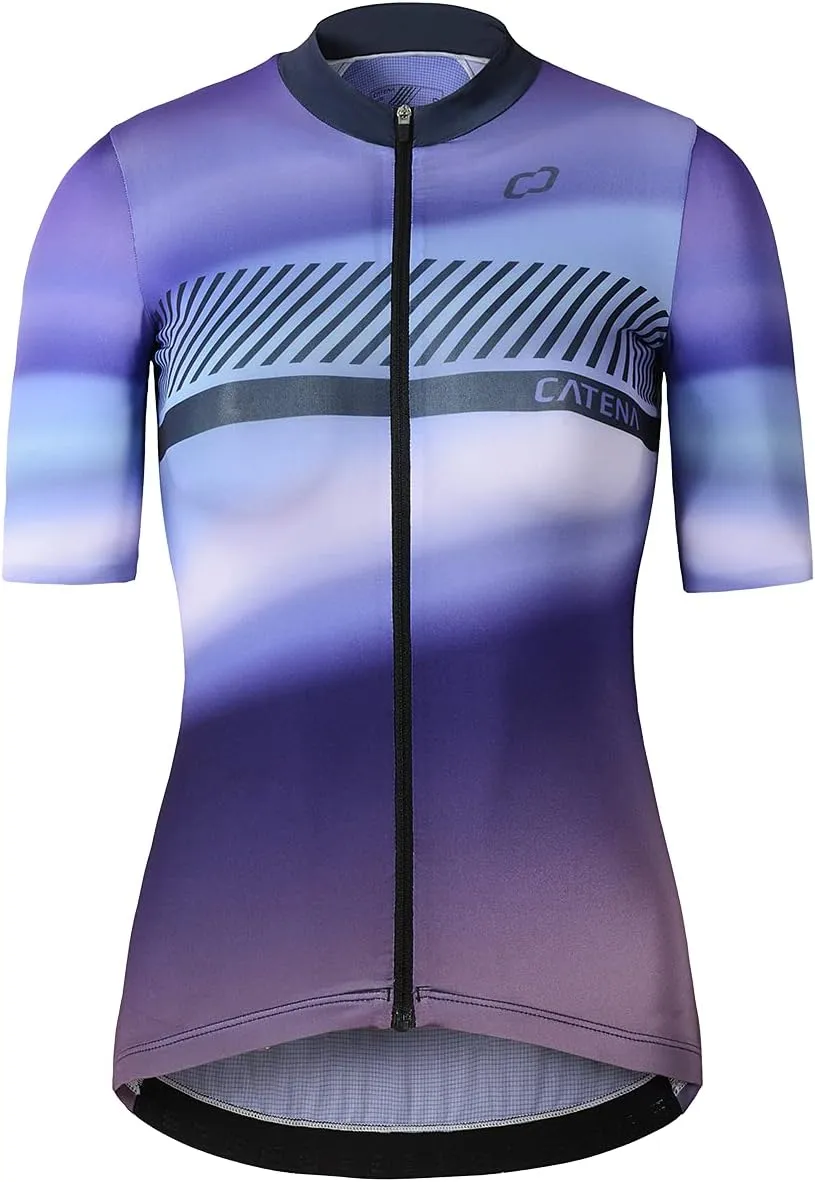 Women's Cycling Jersey Short Sleeve Shirt High Elastic Athletic Training Sports T-Shirt