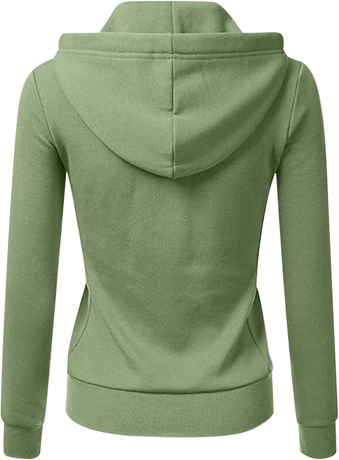 Womens Fleece Oversized Hoodie Solid Casual Long Sleeve Drawstring Pockets Hood Pullover Top Sweatshirts