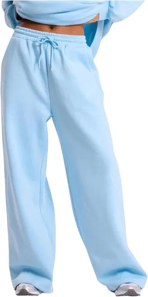 Women's Grey Wide Leg Sweatpants Joggers Casual Baggy Pants Fall Pants XXS-XXXXL