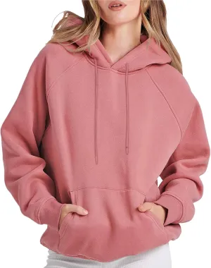 Womens Oversized Hoodies Sweatshirts Fleece Hooded Pullover Sweater Tops Long Sleeve Fall Fashion Outfits Clothes 2023