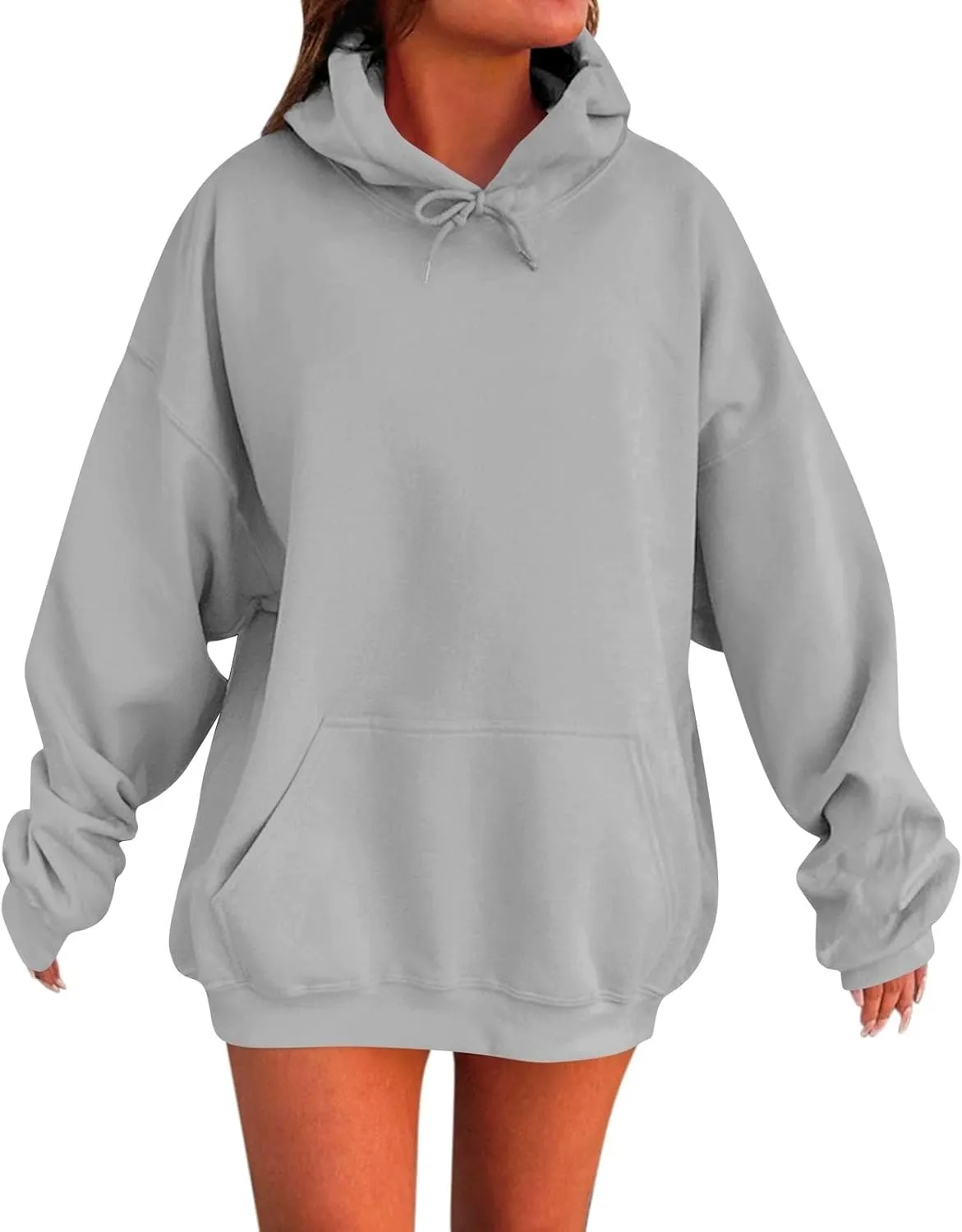 Womens Oversized Hoodies Winter Cotton Sweatshirts Pullover 2024 Fashion Tops Trendy Outfits Loose Sweatshirts