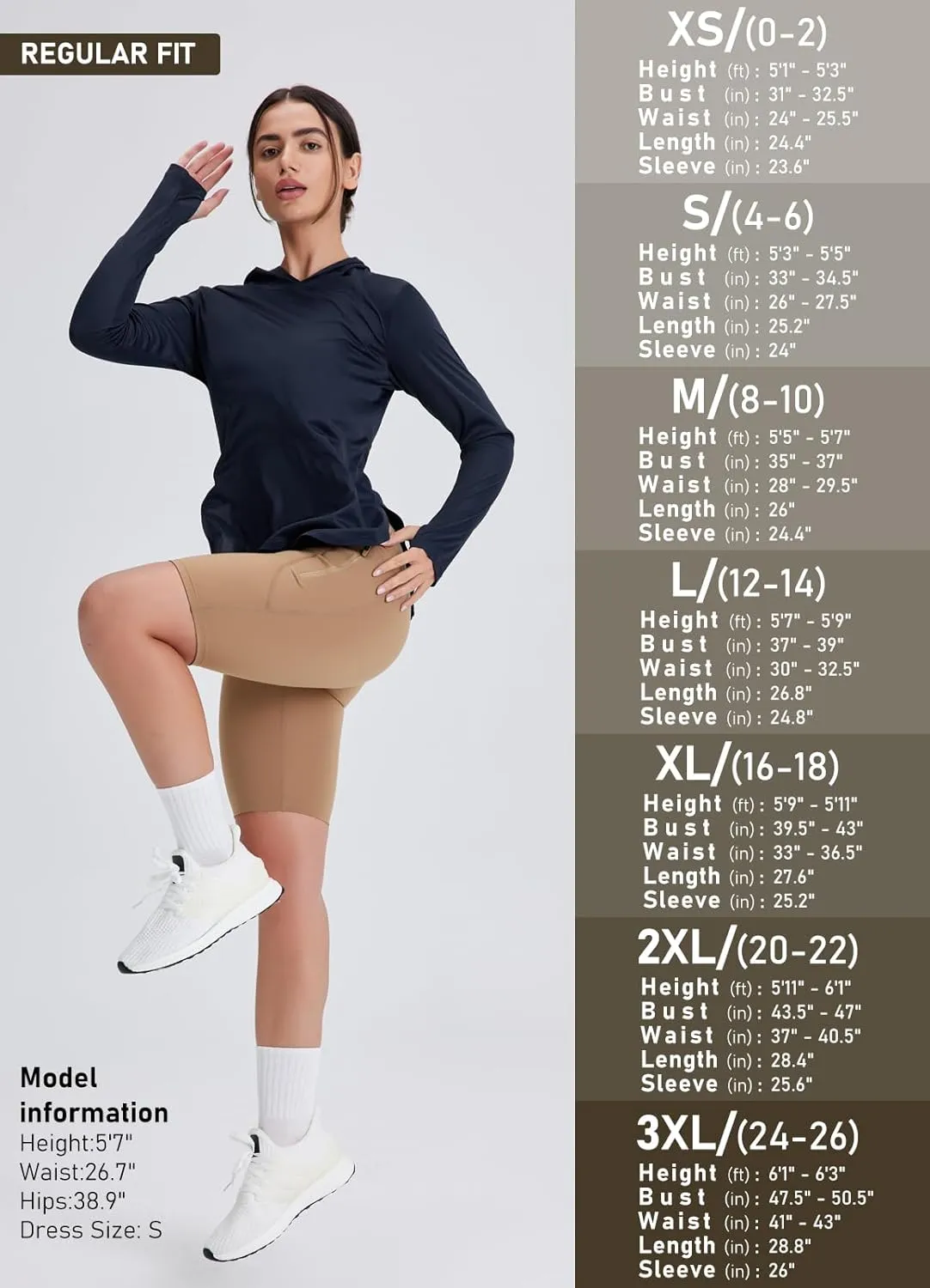 Women's Rash Guard Long Sleeve UV Sun Protection Shirts with Thin Hoodie UPF 50  Lightweight SPF Tops for Hiking