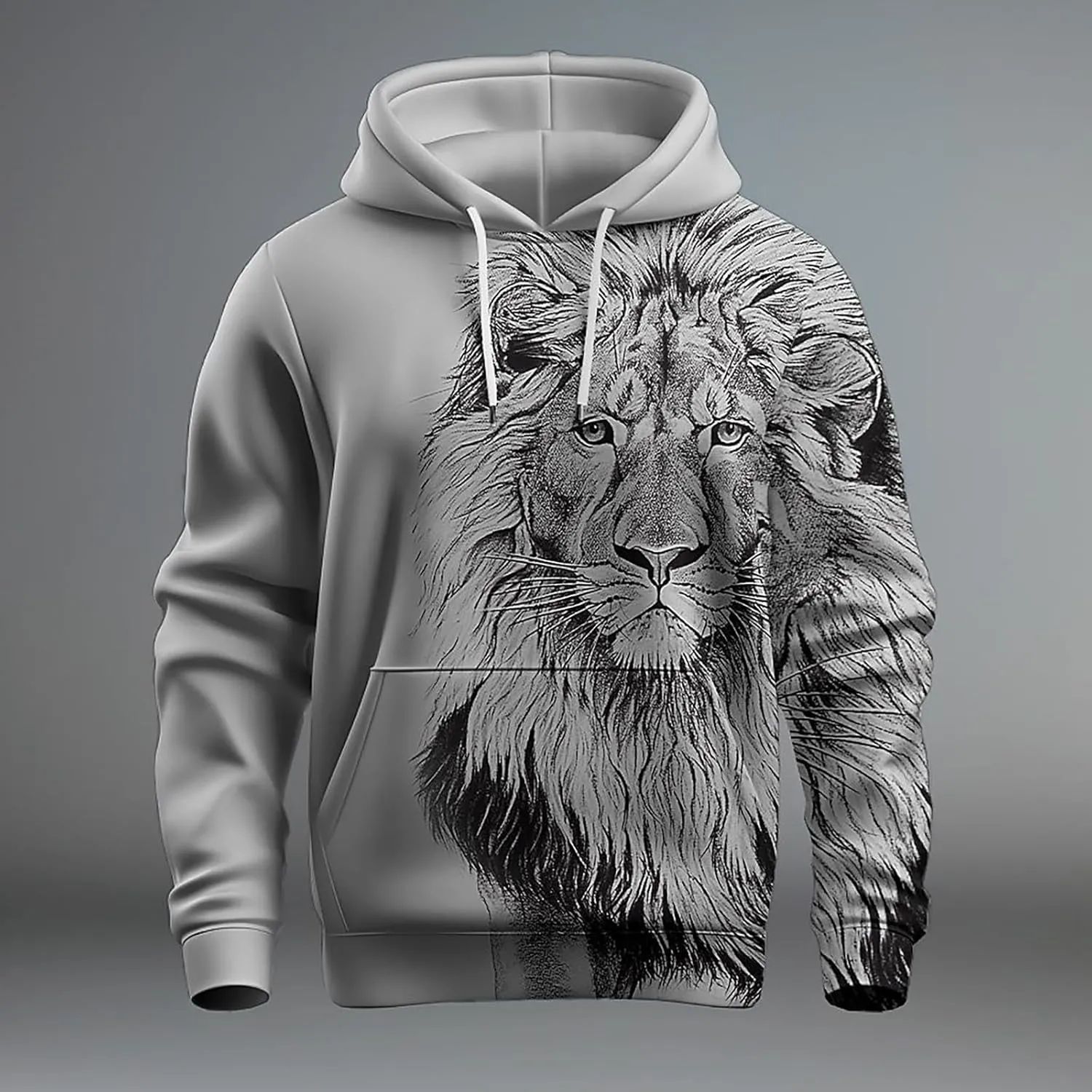 Zip Up Hoodie Men Winter Vintage Long Sleeve Hoodie Half Zipper Hooded Sweatshirt Top Workwear Multi Pocket Men Men